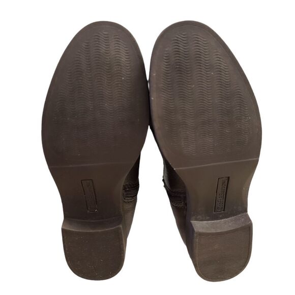 Croft & Barrow High Calf Side Zip Rounded Toe Brown Boots Size 6M - Picture 13 of 13